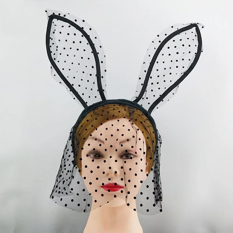 Party Rabbit Bunny Ears Headba - Kids Face Mask ulasan dan harga