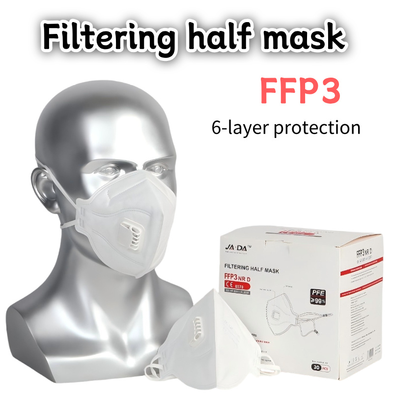 20pcs/box FFP3 NR Folding Mask - Anti Pollution Mask ulasan dan harga