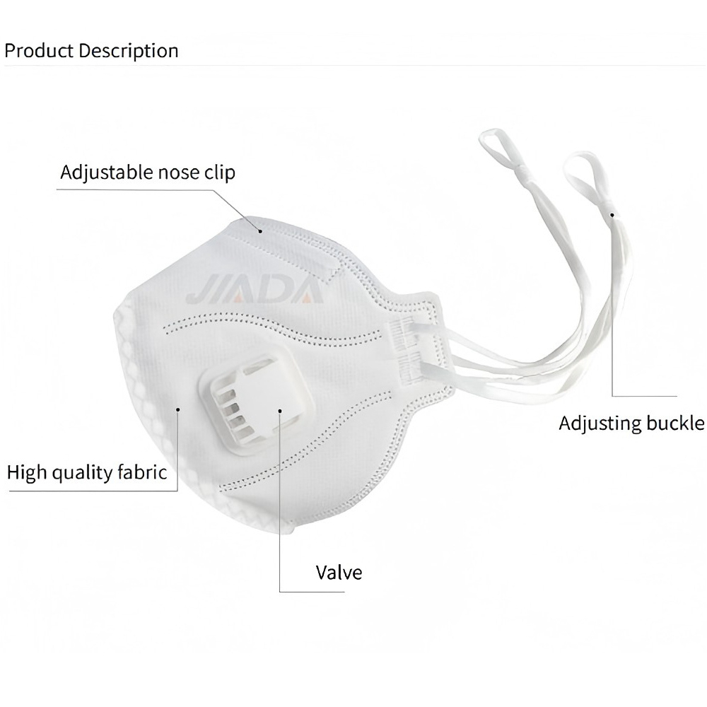 20pcs/box FFP3 NR Folding Mask - Anti Pollution Mask ulasan dan harga