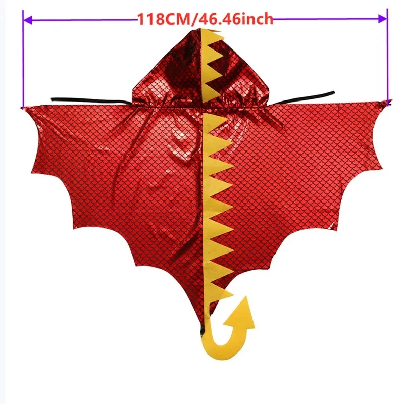 Child Green Dinosaur Cloak wit - Kids Face Mask ulasan dan harga
