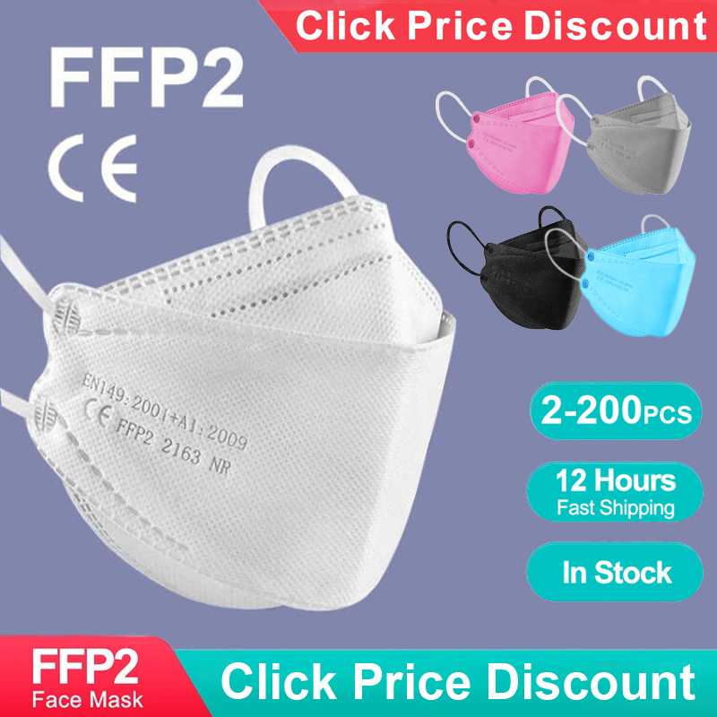Adult Fish Shape Certified KN9 - Disposable Surgical Mask ulasan dan harga