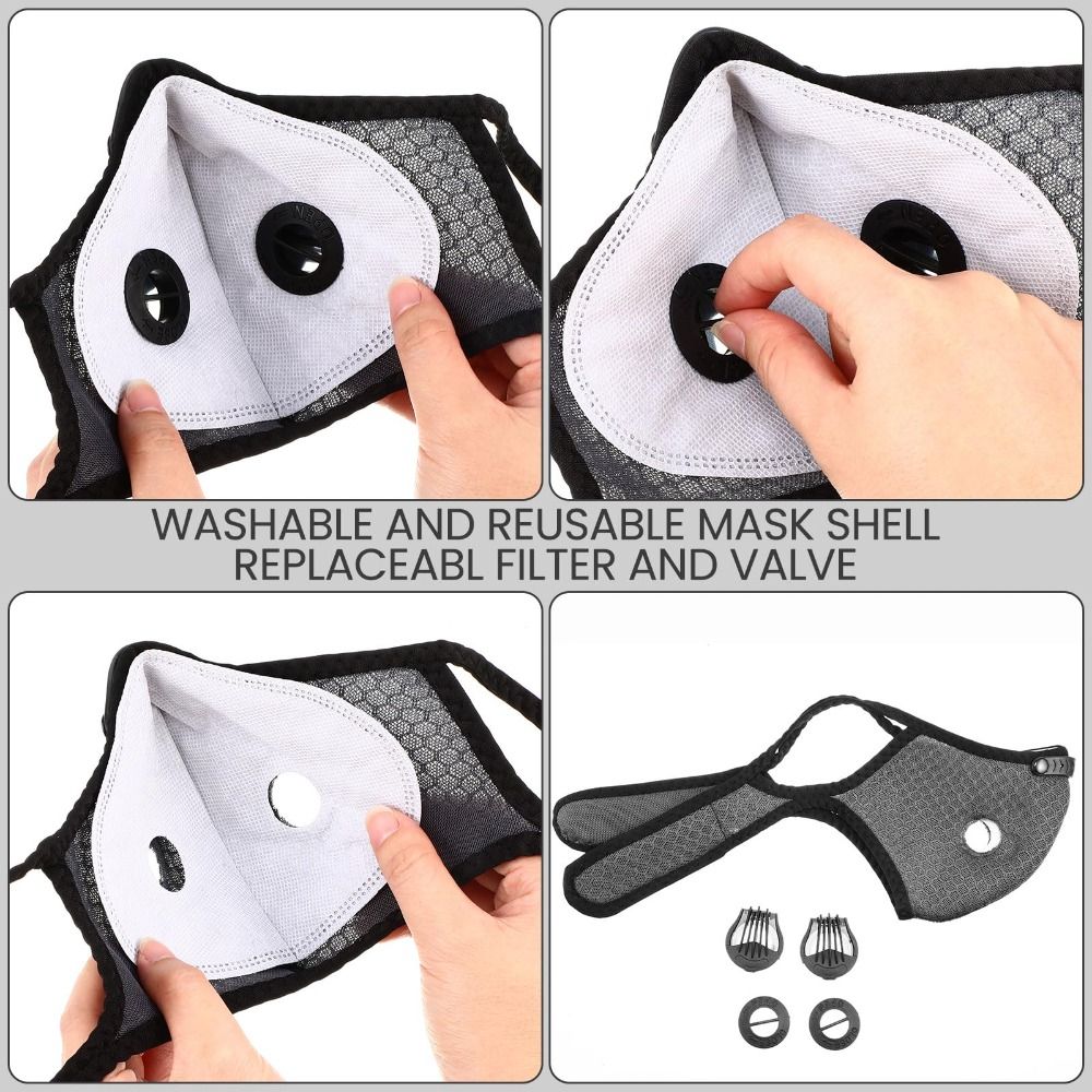 Breathable Ergonomic Dust Mask - Dust Mask Construction ulasan dan harga