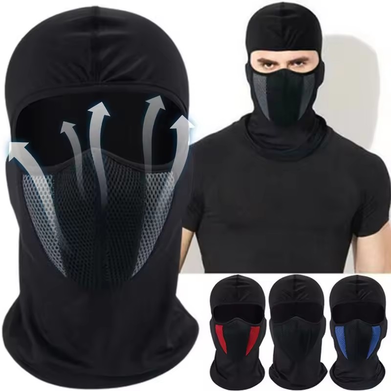 Full Face Mask Cycling Windpro - Sports Mask Breathable ulasan dan harga