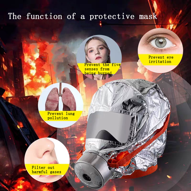 Safety Fire Self-rescue Respir - Kn95 Respirator Mask ulasan dan harga