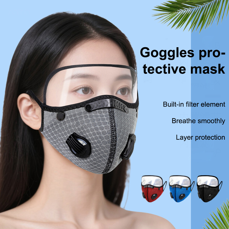 New Cycling Face Mask With Fil - Dust Mask Construction ulasan dan harga