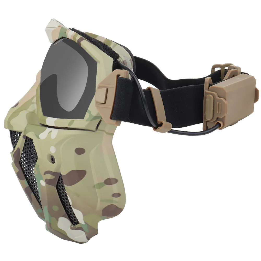 Tactical Airsoft Paintball Fac - Anti Pollution Mask ulasan dan harga