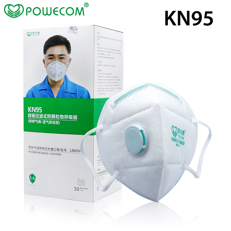 30Pcs/Box POWECOM Protective K - Anti Pollution Mask ulasan dan harga