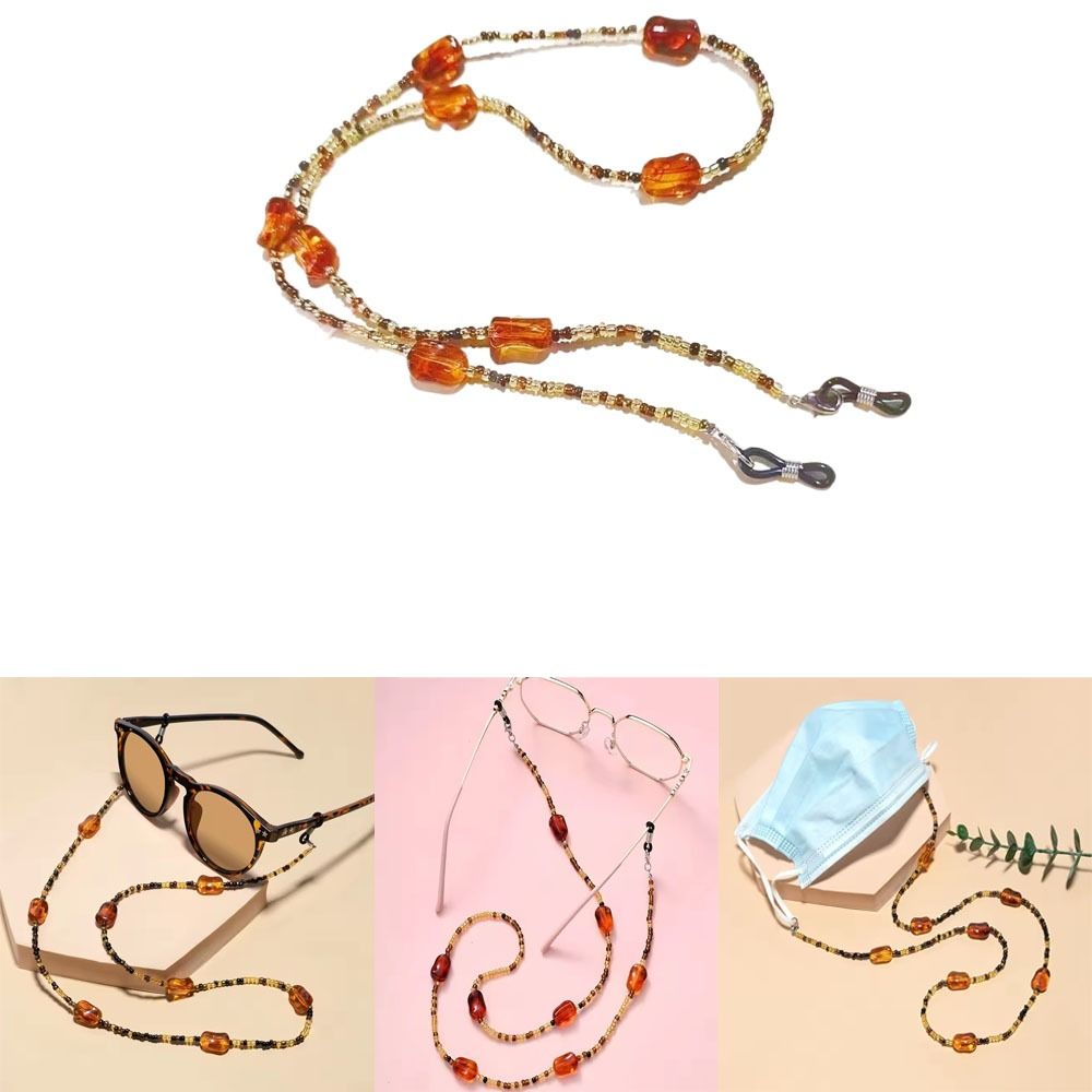 Anti Slip Anti Falling Eyeglas - Mask Chain Holder ulasan dan harga