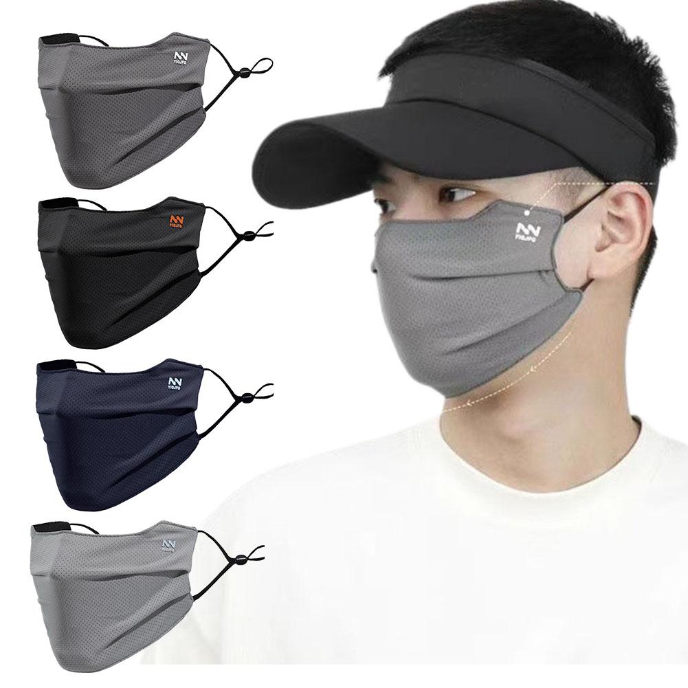 Breathable Mesh Sun Protection - Sports Mask Breathable ulasan dan harga