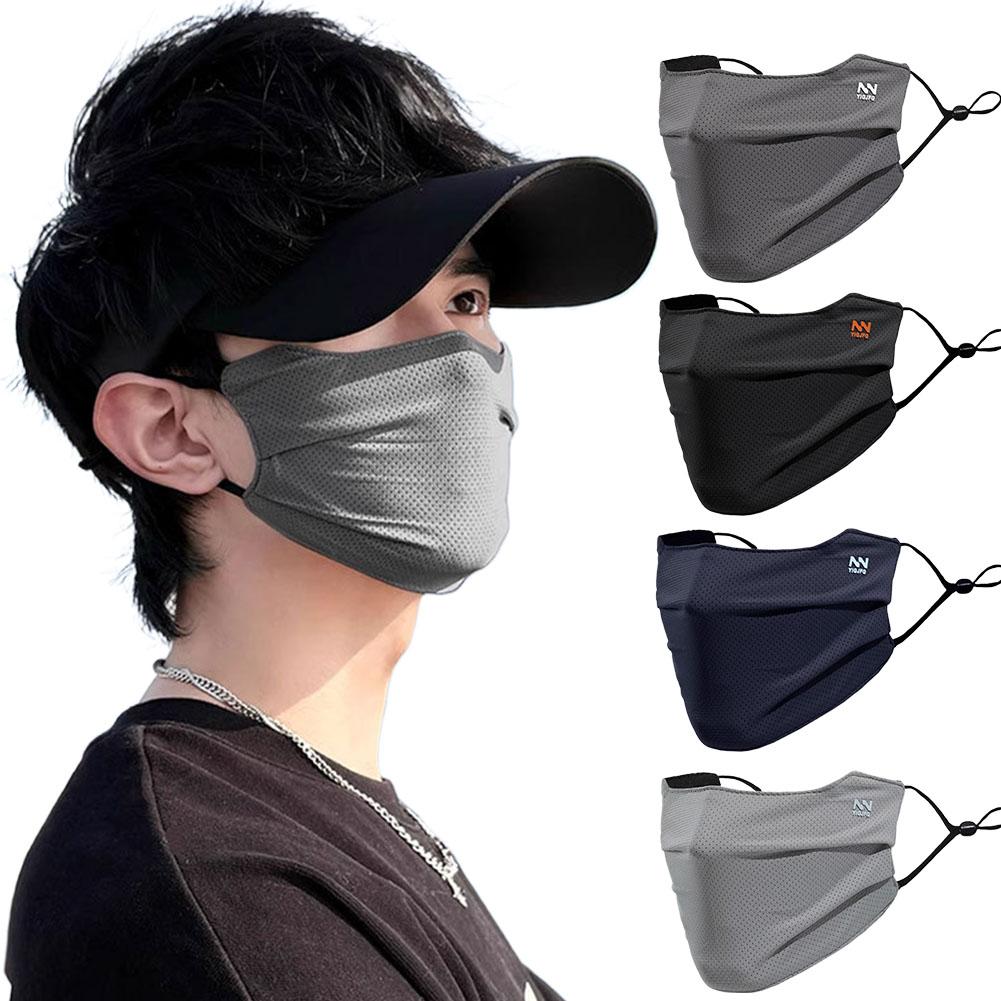 Breathable Mesh Sun Protection - Sports Mask Breathable ulasan dan harga