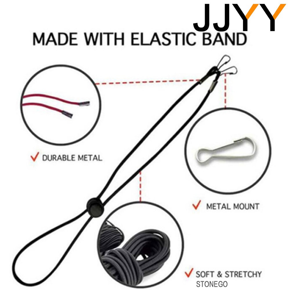 Adjustable Face Mask Lanyard H - Mask Chain Holder ulasan dan harga