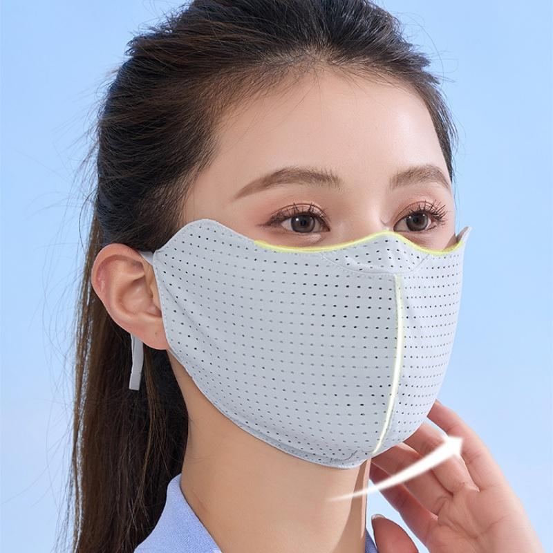 Dustproof Mesh Face Cover Scar - Kids Face Mask ulasan dan harga