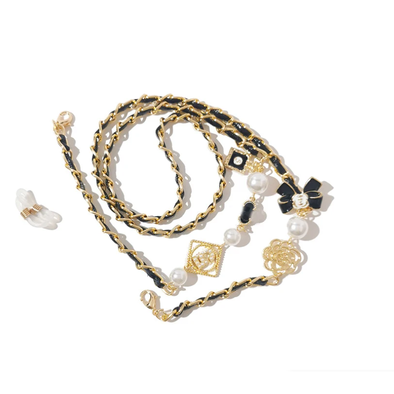 Vintage Pearl Glasses Chain An - Mask Chain Holder ulasan dan harga