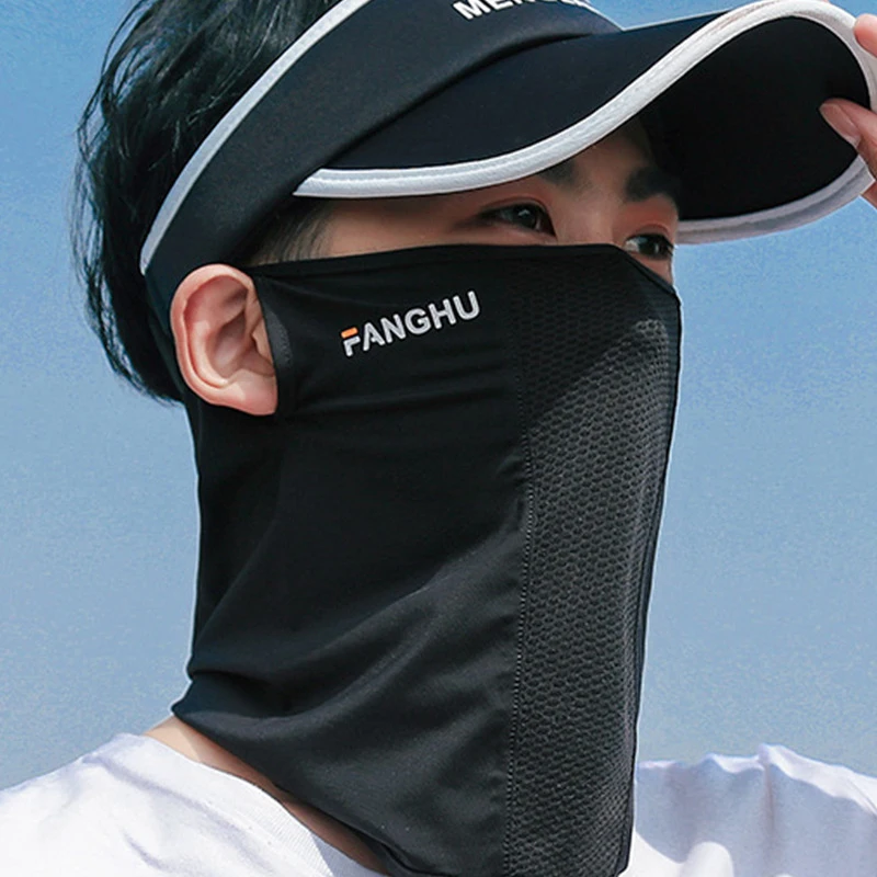 Sun Protection Mask Mesh Breat - Sports Mask Breathable ulasan dan harga
